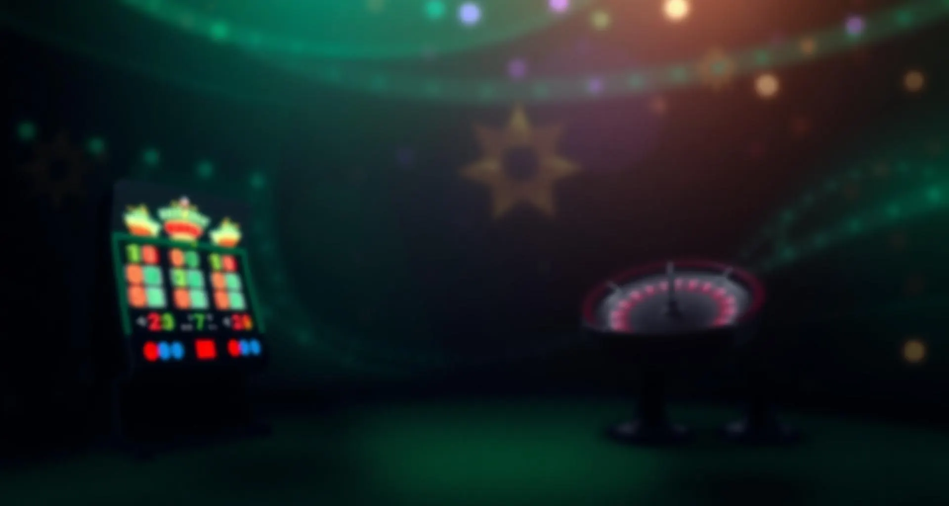 Mesa de casino iluminada en la portada de SpinBetter España
